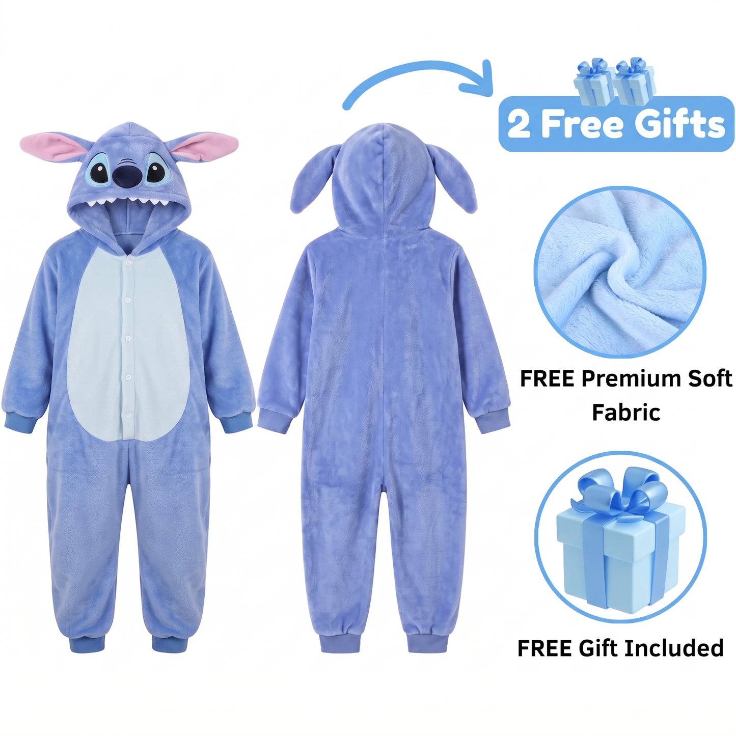 Little Stitch Cozy Onesie